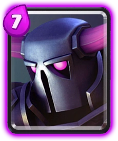 Carta PEKKA do Clash Royale